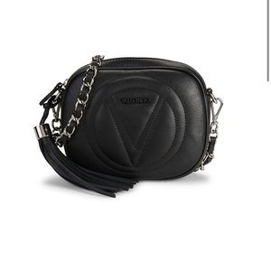 Valentino Nina Sauvage Quilted Logo Crossbody